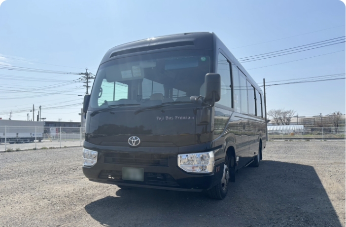マイクロバスの車両外観